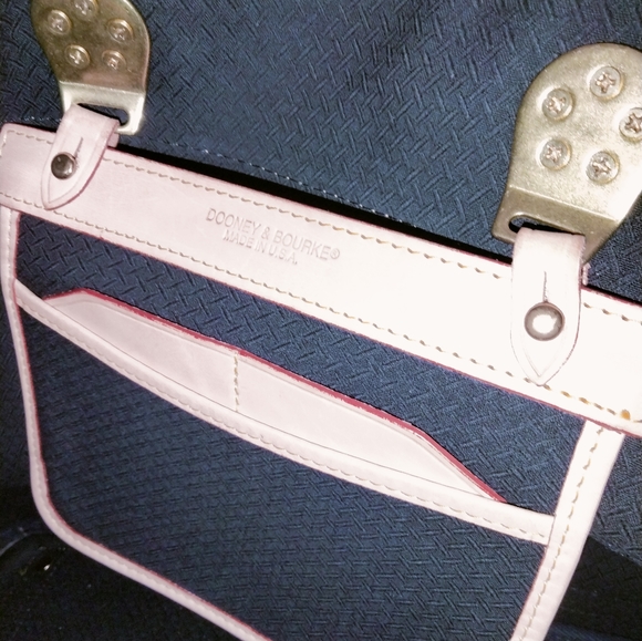 Dooney & Bourke unisex XL cabriolet weekender travel bag tote carry on - Picture 10 of 17